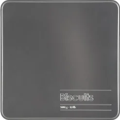 5five Boîte biscuits métal, Noir