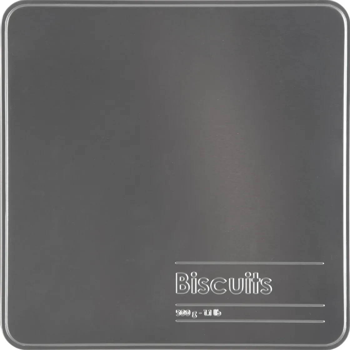 5five Boîte biscuits métal, Noir