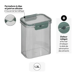 5five Boîte de conservation hermétique 1,3L