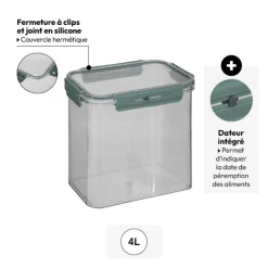 5five Boîte de conservation hermétique 4L