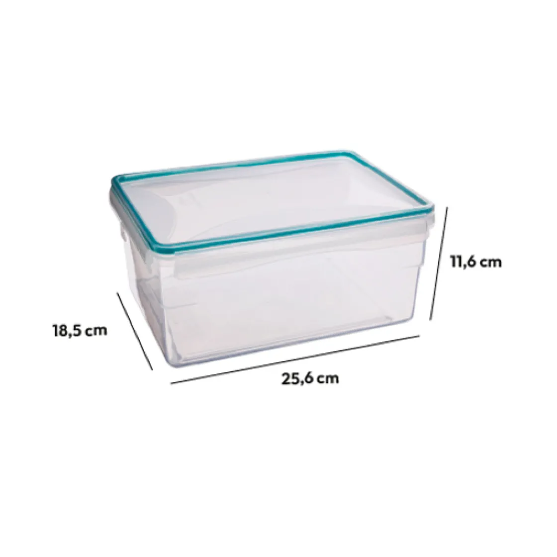 5five Boîte de conservation plastique 3,75L