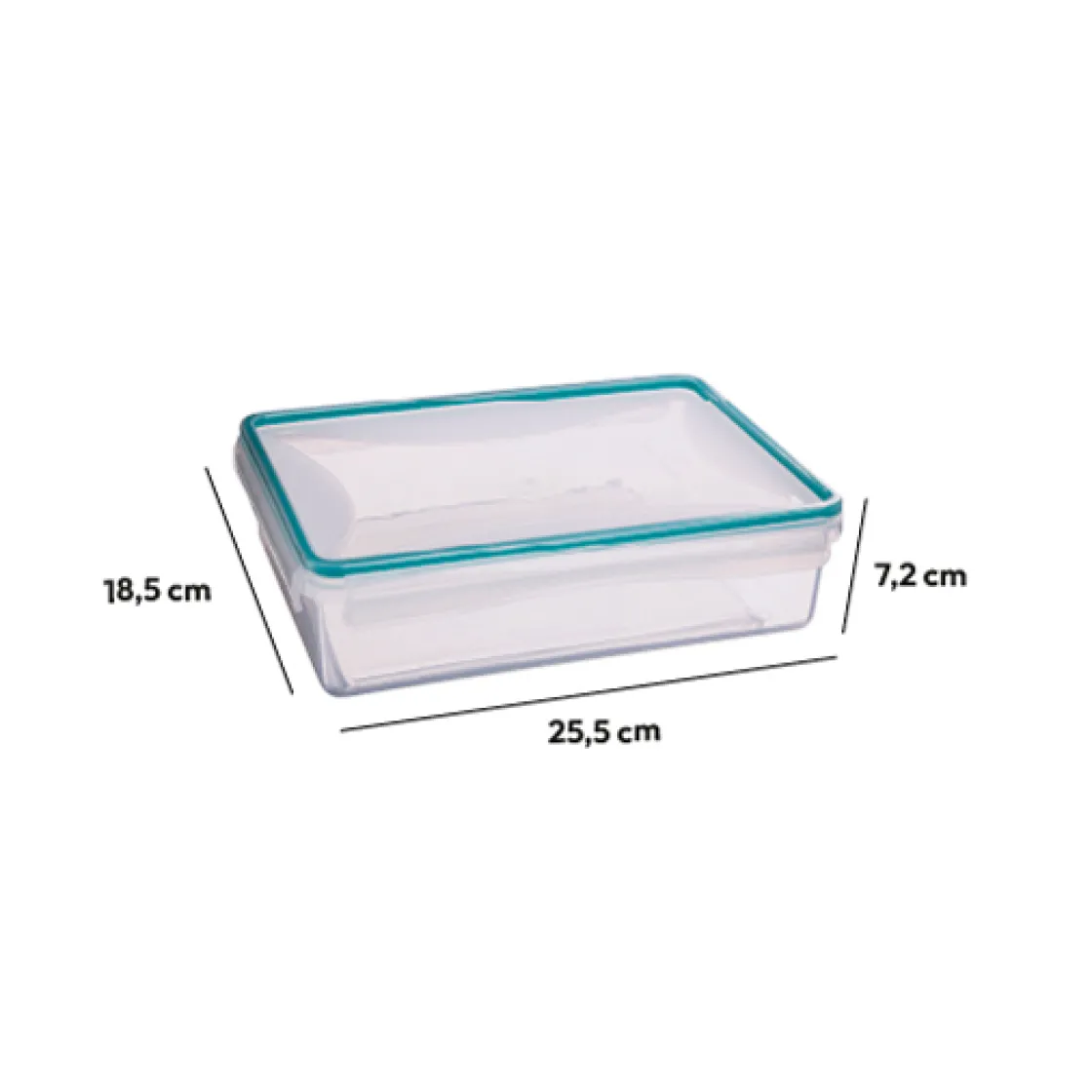 5five Boîte de conservation plastique 2,16L