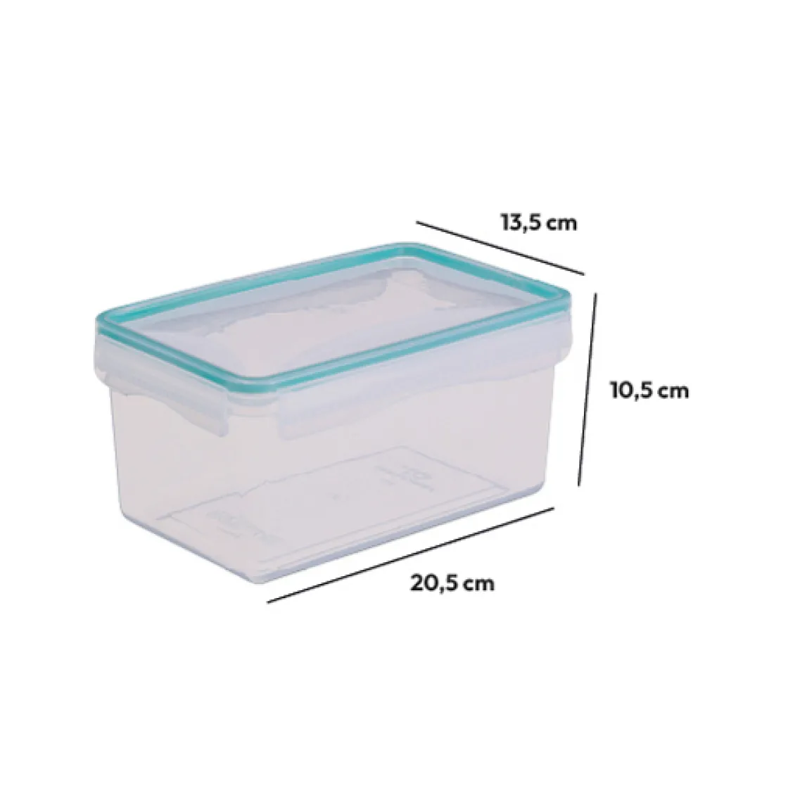 5five Boîte de conservation plastique 1,81L