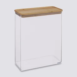 5five Boîte de conservation rect couvercle bambou, 4,3L