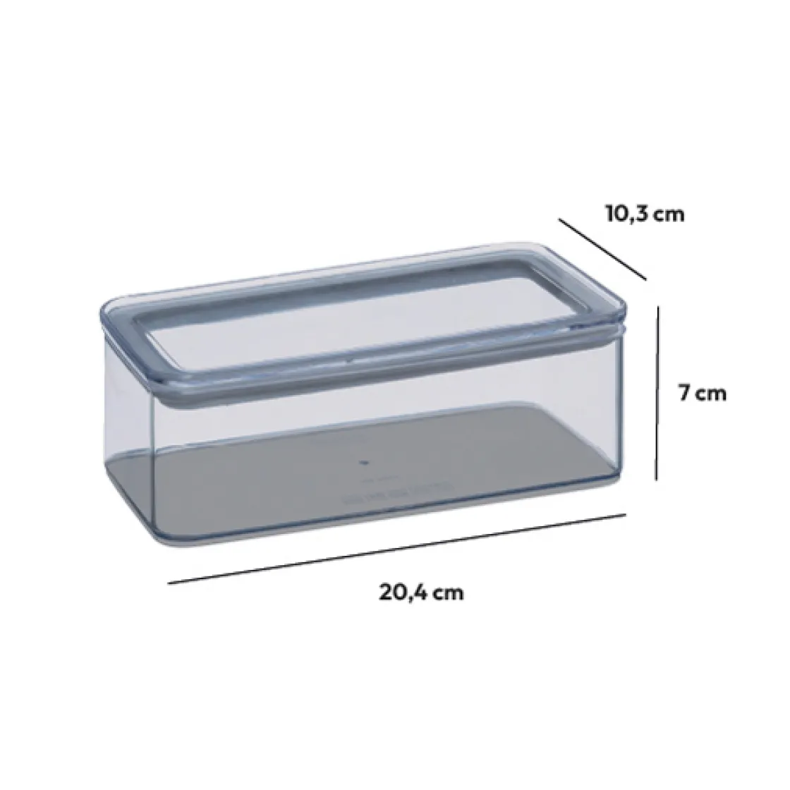 5five Boîte de conservation rectangle, 1L