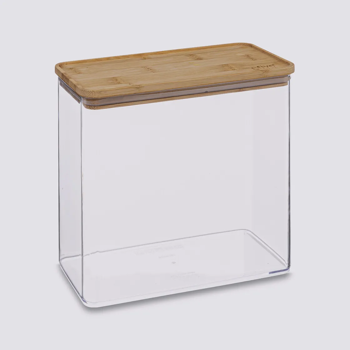 5five Boîte de conservation rect couvercle bambou, 3L