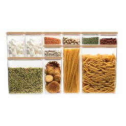 5five Boîte de conservation rect couvercle bambou, 2L