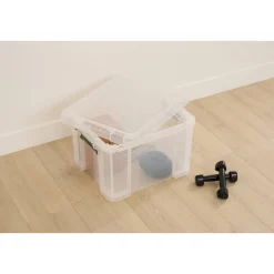 5five Boîte de rangement, 35L, Transparent