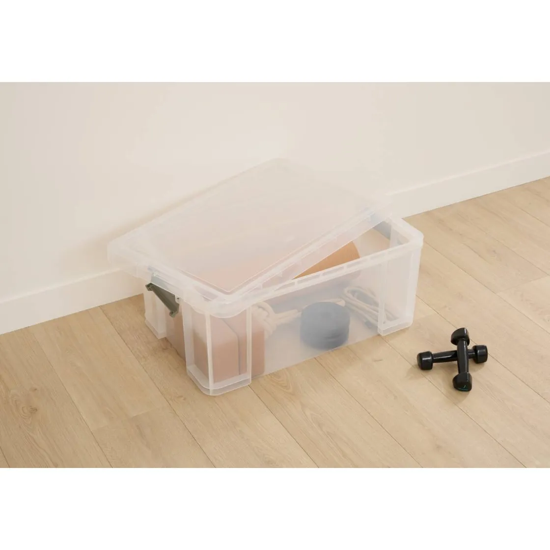 5five Boîte de rangement, 68L, Transparent