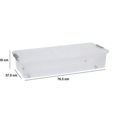 5five Boîte de rangement sous lit, 33L