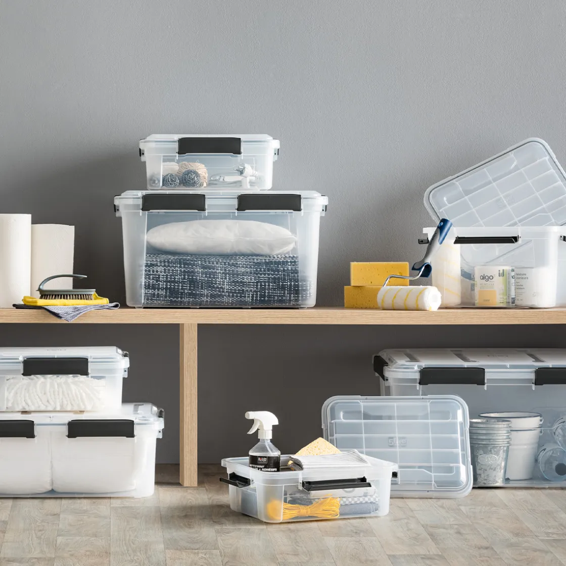 5five Boîte en plastique à clip 50L