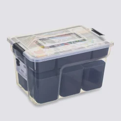 5five Boîte en plastique compartimentée 8L