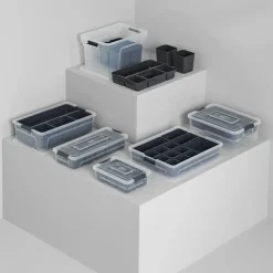 5five Boîte en plastique compartimentée 8L