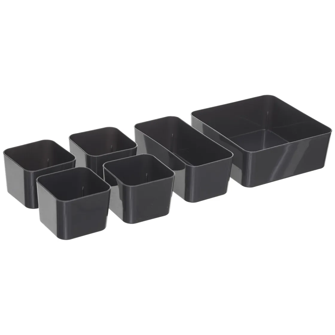 5five Boîte en plastique compartimentée 2,5L