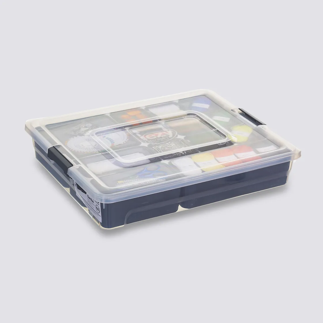 5five Boîte en plastique compartimentée 4,8L