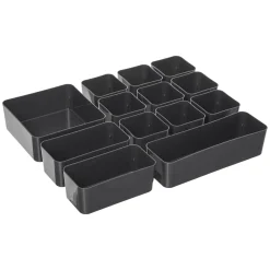 5five Boîte en plastique compartimentée 4,8L