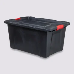 5five Boîte en plastique 100L, Noir