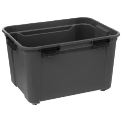 5five Boîte en plastique 160L, Noir