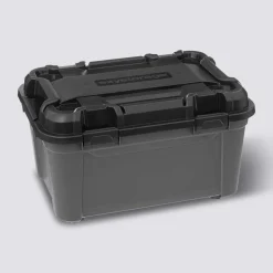 5five Boîte en plastique 80L, Noir