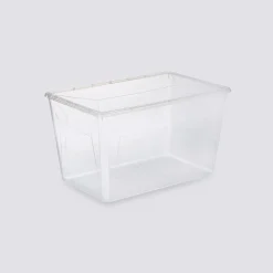 5five Boîte en plastique transparente 50L