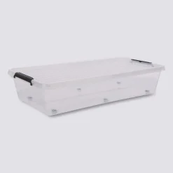 5five Boîte en plastique transparente 35L