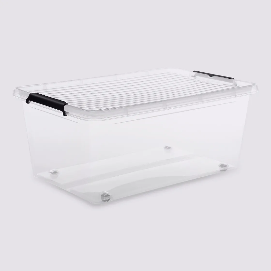 5five Boîte en plastique transparente 40L