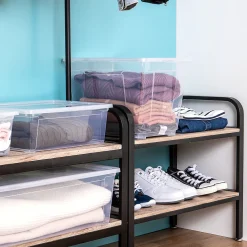 5five Boîte en plastique transparente 20L