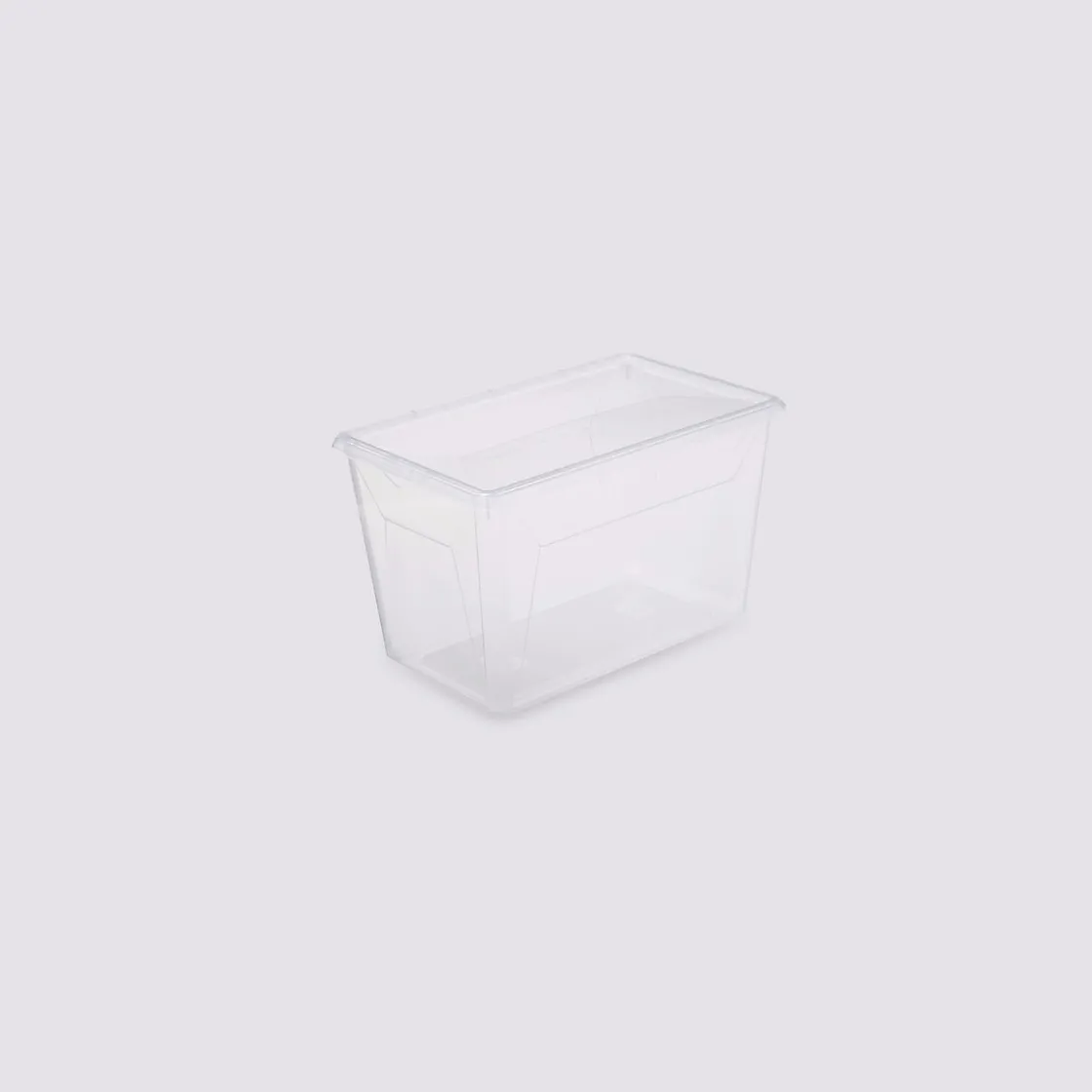 5five Boîte en plastique transparente 12,2L