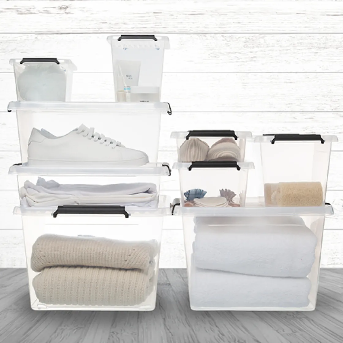 5five Boîte en plastique transparente 6,5L