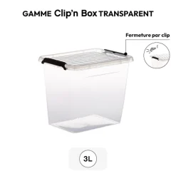 5five Boîte haute avec couvercle 3L