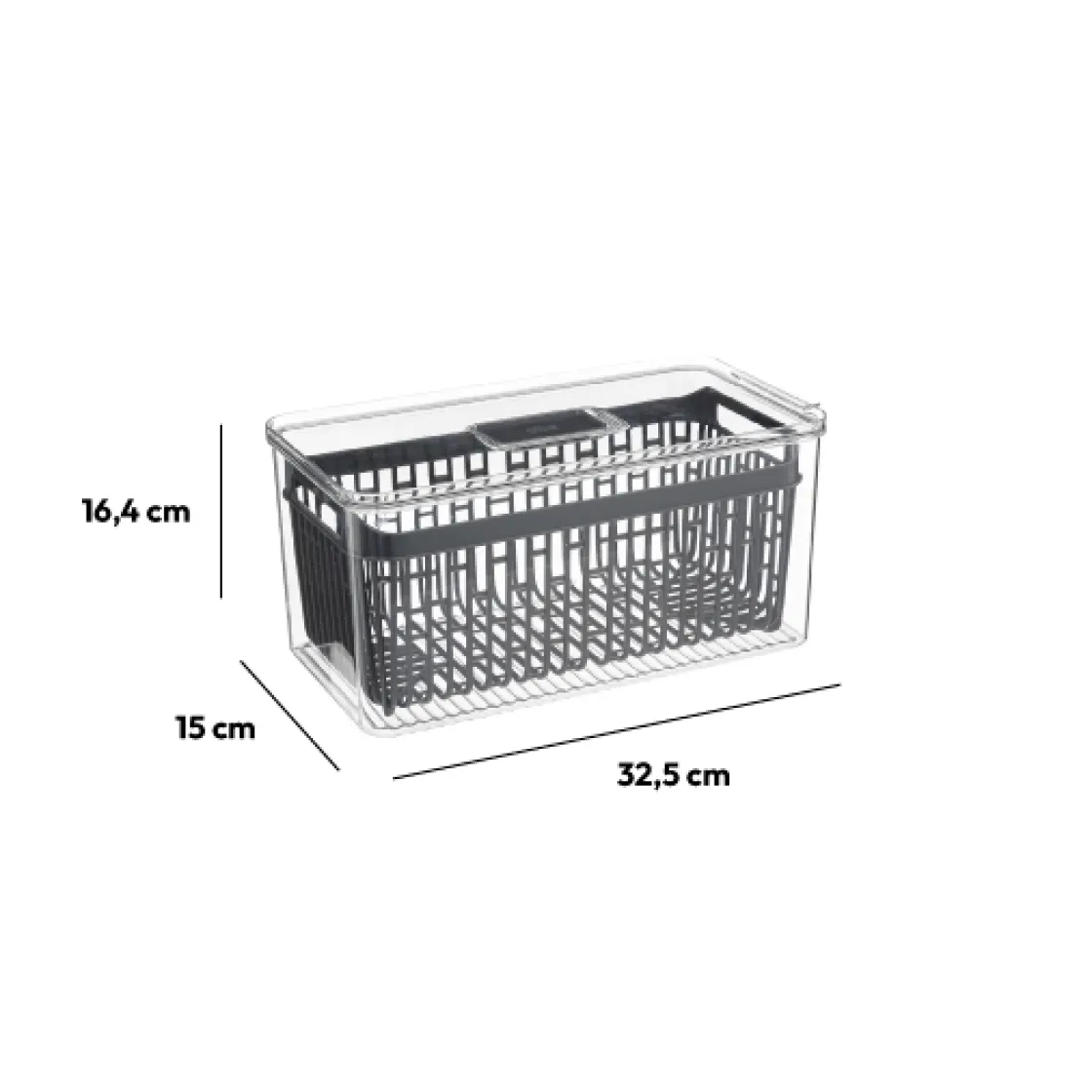 5five Boîte organiseur frigo 36x16cm