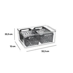 5five Boîte organiseur frigo 32x22cm,