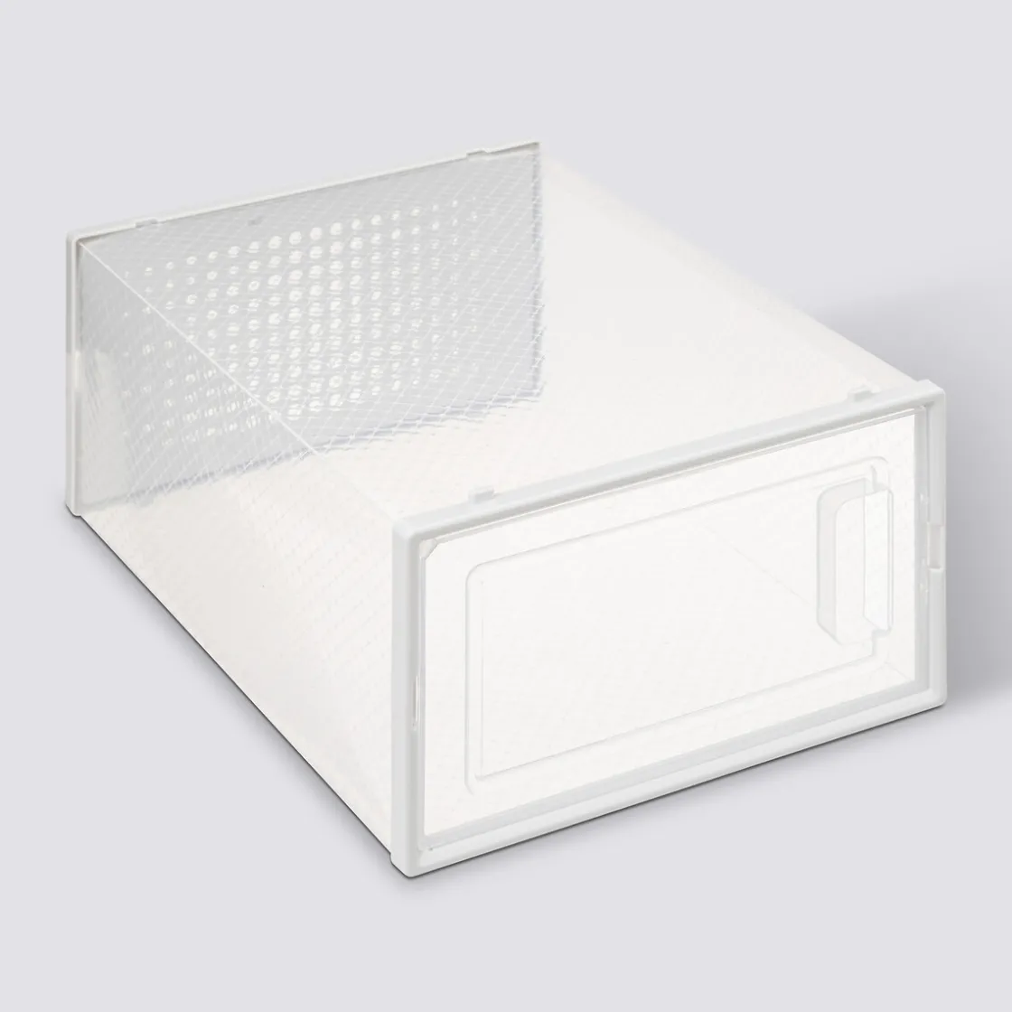 5five Boîte range-chaussures plastique, L