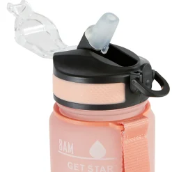 5five Bouteille avec paille en silicone intégrée - 1L