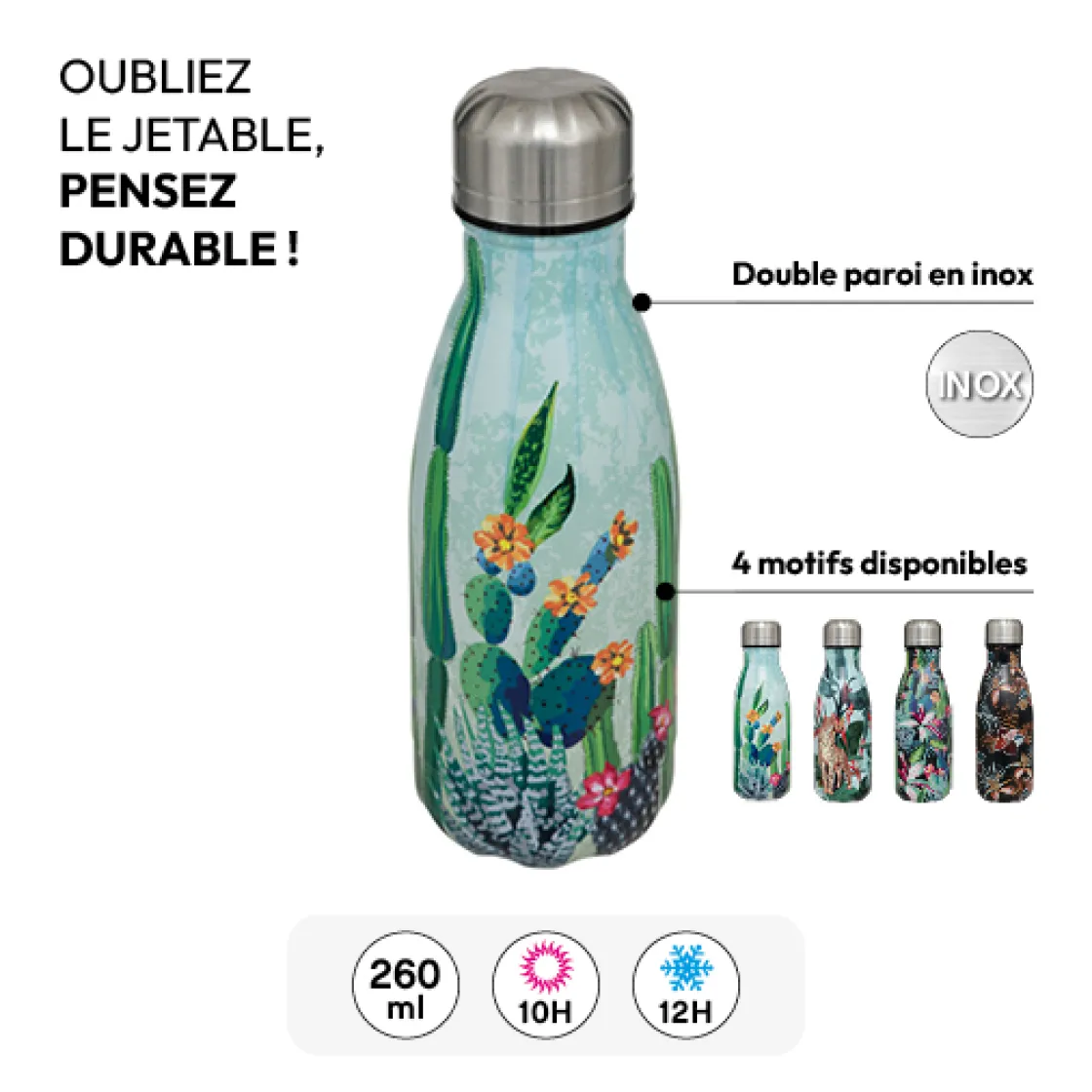 5five Bouteille isotherme 0,26L