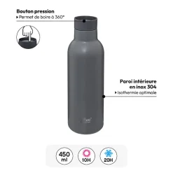 5five Bouteille isotherme 0,45L