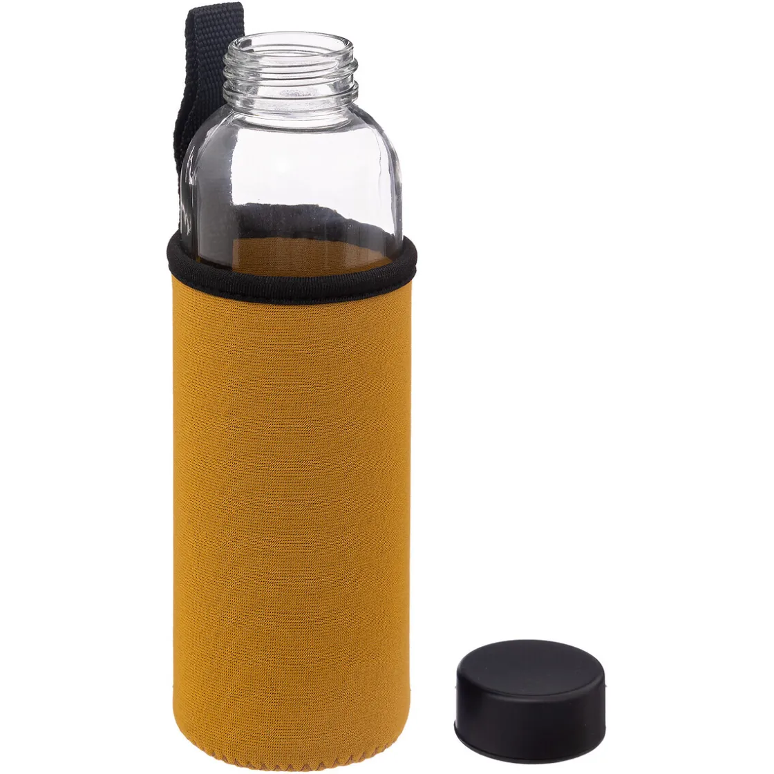 5five Bouteille réutilisable verre, housse néoprène 0,5L