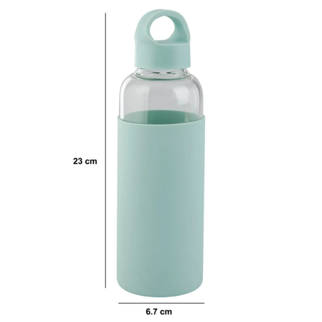 5five Bouteille verre et silicone - 0,5L