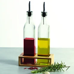 5five Bouteilles huile/vinaigre verre 0,48L