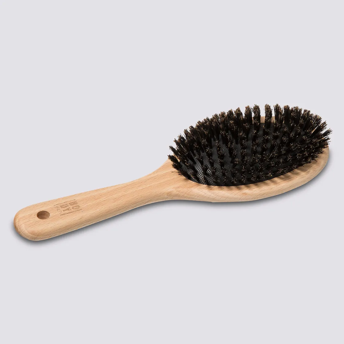 5five Brosse à cheveux ovale bois, Poils de sanglier