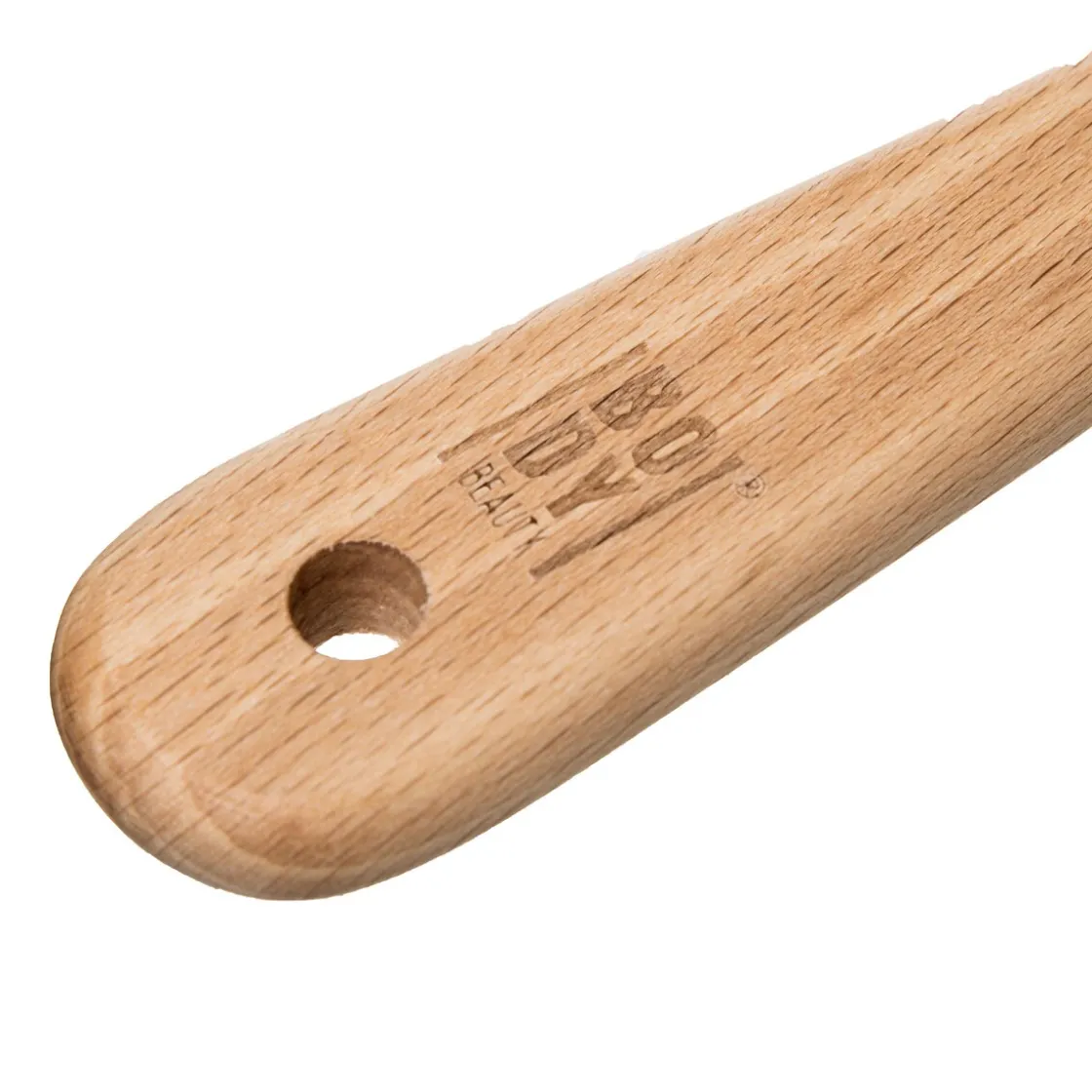 5five Brosse à cheveux ovale bois, Poils de sanglier