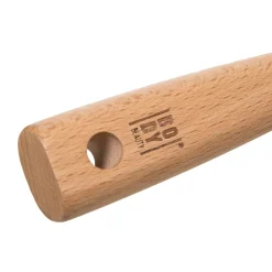 5five Brosse à cheveux ronde bois, Poils de sanglier