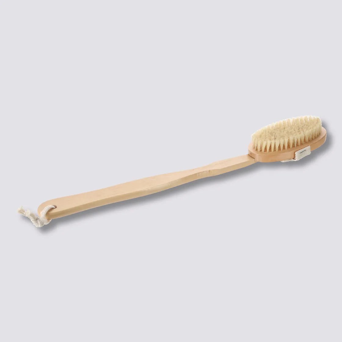 5five Brosse de bain manche détachable bois