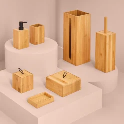 5five Brosse WC bambou