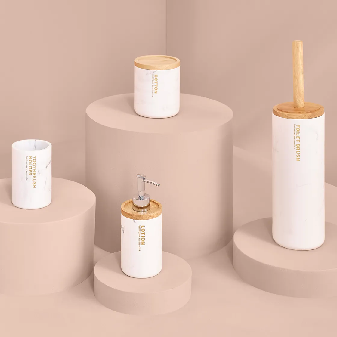 5five Brosse WC, Blanc