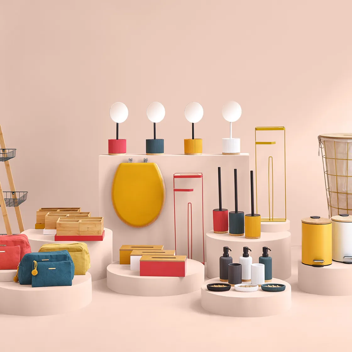 5five Brosse WC, Blanc