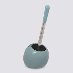 5five Brosse WC céramique, Bleu artic