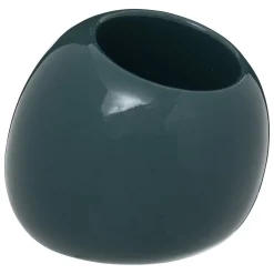 5five Brosse WC céramique, Bleu pétrole