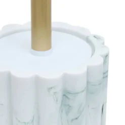 5five Brosse WC, H.42,3 cm, Blanc