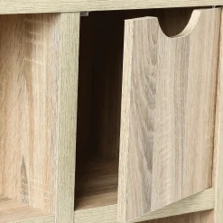 5five Buffet 3 portes, Effet chêne naturel